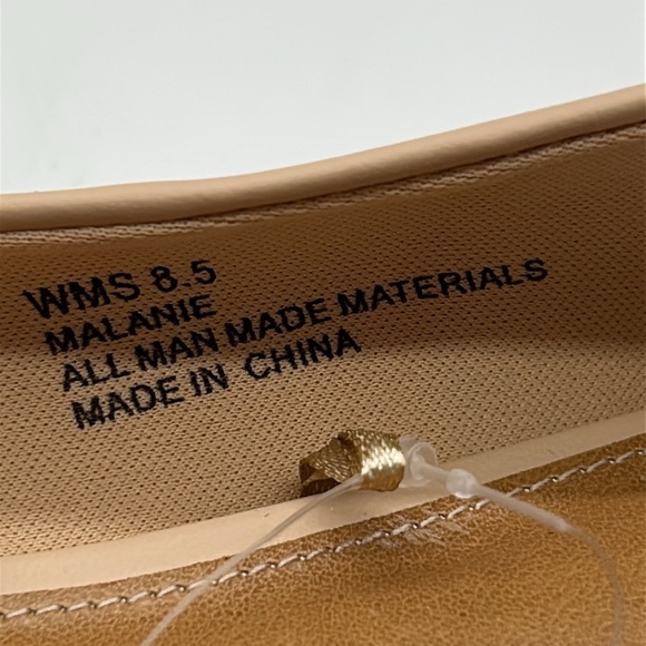 DV by Dolce Vita Melanie Blush Flats Size 8.5 | Patent Toe Ballet Flats NWB - Picture 12 of 12